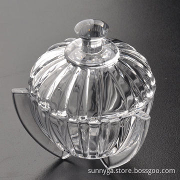 New Glass Candy Jar with Glass Lid